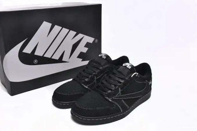 x DM7866-001 Air 1 Jordan Black Phantom OG Low Scott Travis 0423